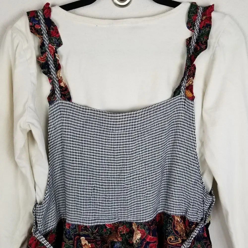 Sharon Anthony Lifestyles Dresses Christmas Jumper & Top Set Size 14 - Picture 6 of 9